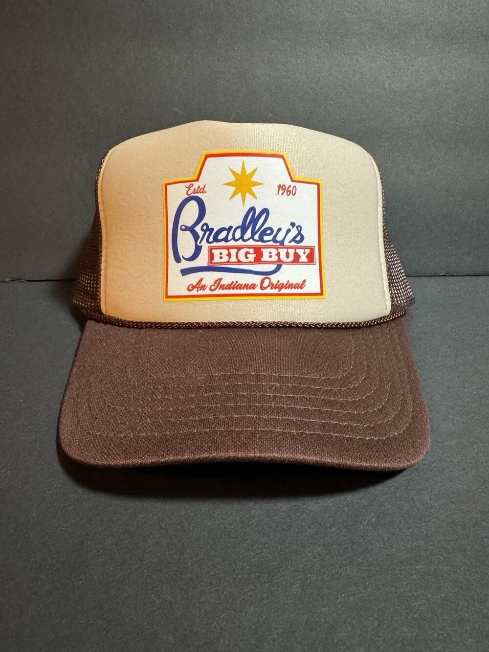 NEW Bradley’s Big Buy Trucker Snapback Hat Stranger Things Murray Bauman COSPLAY